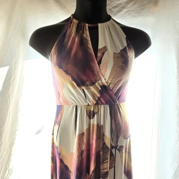 London Times Maxi Dress EUC - Picture 4 of 8